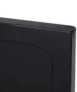 vidaXL Rectangular ABS Shower Base Tray Black 70 x 120 cm