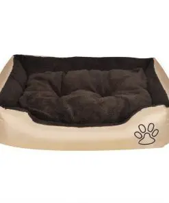 vidaXL Warm Dog Bed with Padded Cushion XL
