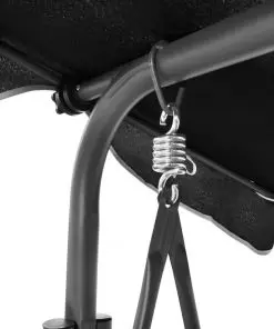 Black Garden Swing Chair