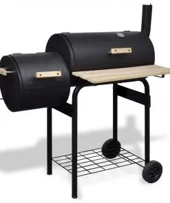 Classic Charcoal BBQ Offset Smoker