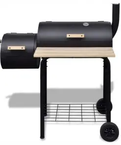 Classic Charcoal BBQ Offset Smoker