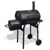 vidaXL Charcoal BBQ Offset Smoker vidaXL Charcoal BBQ Offset Smoker