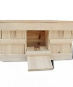 Sparrow Nesting Box 44×15.5×21.5 cm