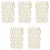vidaXL Trellis Fence 5 pcs Solid Wood 180×90 cm