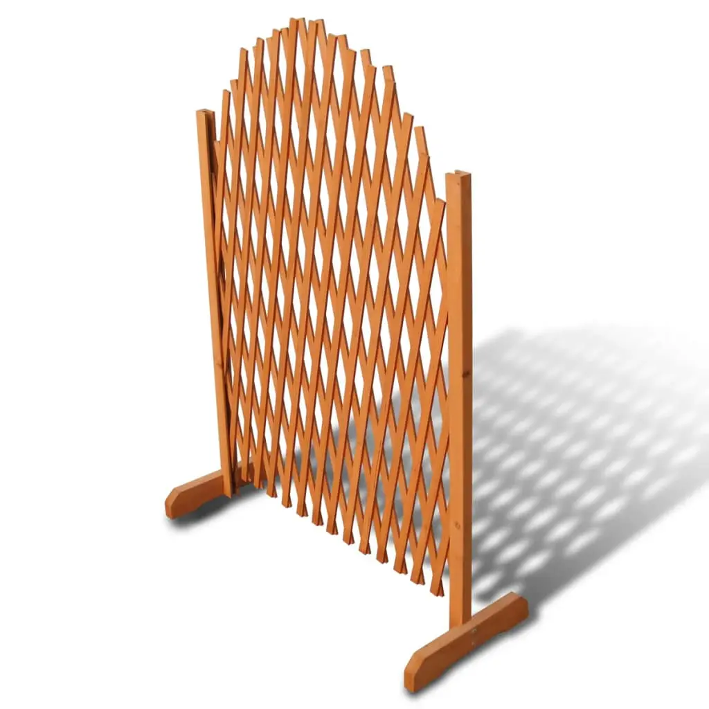 vidaXL Trellis Fence Solid Wood 180×100 cm