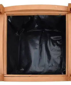 Wooden Planter 30x30x30 cm Set of 2