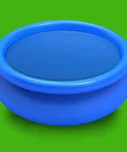 vidaXL Round Pool Cover 488 cm PE Blue
