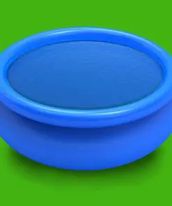 vidaXL Round Pool Cover 549 cm PE Blue