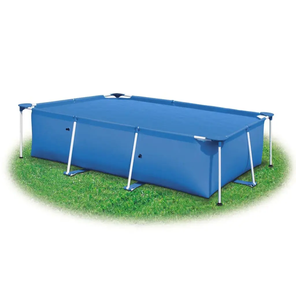 vidaXL Rectangular Pool Cover 260 x 160 cm PE Blue