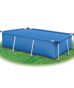 vidaXL Rectangular Pool Cover 450 x 220 cm PE Blue