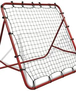 vidaXL Adjustable Football Kickback Rebounder 100 x 100 cm