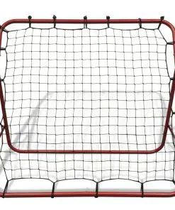 vidaXL Adjustable Football Kickback Rebounder 100 x 100 cm