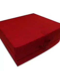 vidaXL Trifold Foam Mattress 190 x 70 x 9 cm Red