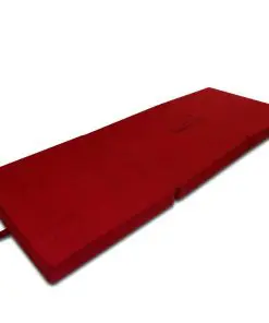 vidaXL Trifold Foam Mattress 190 x 70 x 9 cm Red