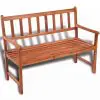 vidaXL Garden Bench 120 cm Solid Acacia Wood vidaXL Garden Bench 120 cm Solid Acacia Wood