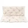 41473 vidaXL Cream Cushion for Swing Chair 120 cm