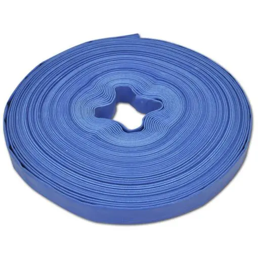 vidaXL Flat Hose 50 m 1″ PVC Water Delivery