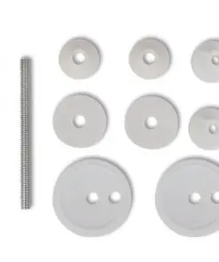 vidaXL Toilet Seats with Hard Close Lids MDF New York