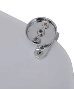 vidaXL Toilet Seats with Hard Close Lids MDF Water