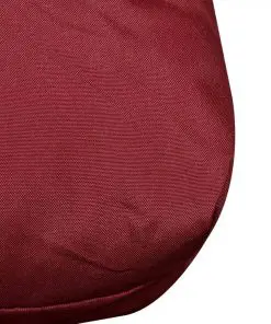 vidaXL Wine Red Upholstered Seat Cushion 120 x 80 x 10 cm