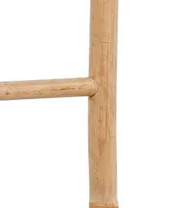 Bamboo Towel Ladder with 6 Rungs