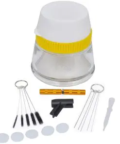 vidaXL 3 in 1 Airbrush Cleaning Set