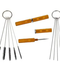 vidaXL 3 in 1 Airbrush Cleaning Set