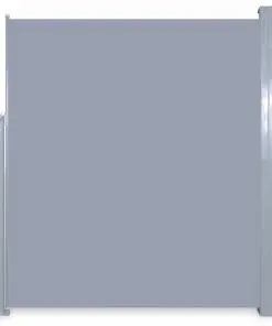Patio Retractable Side Awning 160 x 300 cm Grey