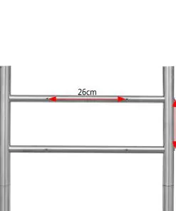 vidaXL Stainless Steel Stand for Mailbox