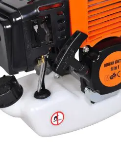 vidaXL 4-in-1 Multi-tool Hedge&Grass Trimmer, Chain Saw, Brush Cutter