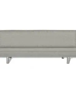 vidaXL Sofa Bed Grey Polyester