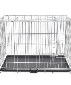 Foldable Metal Dog Bench XL