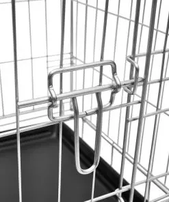 Foldable Metal Dog Bench XL