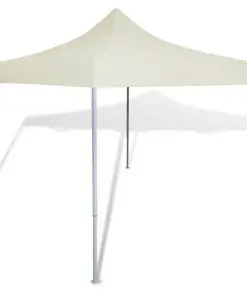 vidaXL Foldable Tent 3×3 m Cream
