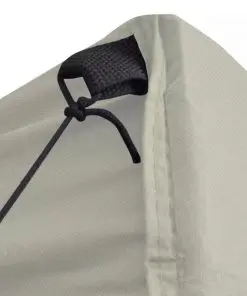 vidaXL Foldable Tent 3×3 m with 4 Walls Cream