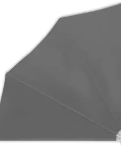 vidaXL Collapsible Balcony Side Awning Grey 140×140 cm