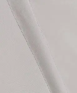 vidaXL Collapsible Balcony Side Awning Cream 210×210 cm