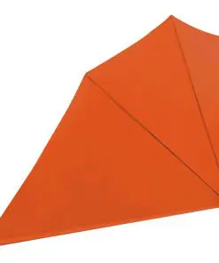 vidaXL Collapsible Balcony Side Awning Terracotta 160×240 cm