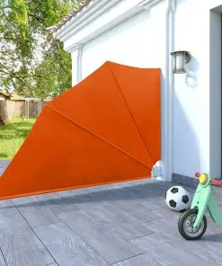 vidaXL Collapsible Balcony Side Awning Terracotta 160×240 cm