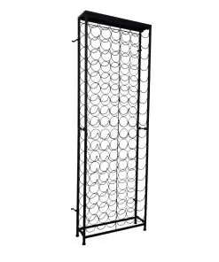 vidaXL Wine Rack for 108 Bottles Metal