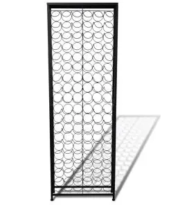 vidaXL Wine Rack for 108 Bottles Metal
