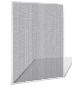 White Insect Screen for Windows 120 x 140 cm