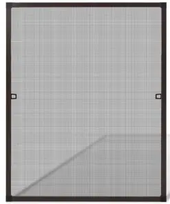 vidaXL Insect Screen for Windows 80 x 100 cm Brown