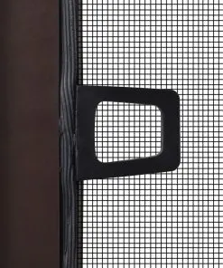 Brown Insect Screen for Windows 130 x 150 cm