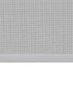 White Hinged Insect Screen for Doors 100 x 215 cm