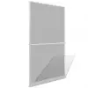 White Hinged Insect Screen for Doors 120 x 240 cm White Hinged Insect Screen for Doors 120 x 240 cm