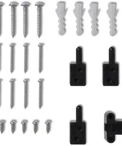 Brown Hinged Insect Screen for Doors 120 x 240 cm