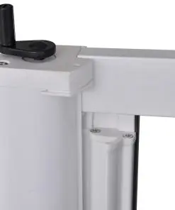 White Sliding Insect Screen for Doors 120 x 215 cm