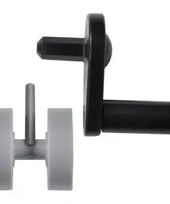 White Sliding Insect Screen for Doors 120 x 215 cm