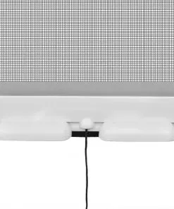 White Roll Down Insect Screen for Windows 60 x 150 cm